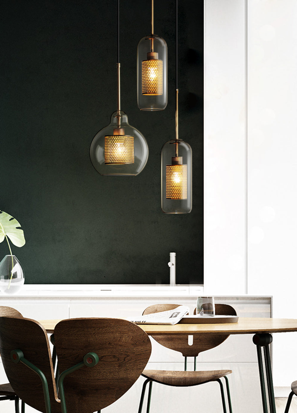 Chiswick Glass Pendant Light - Letslighting