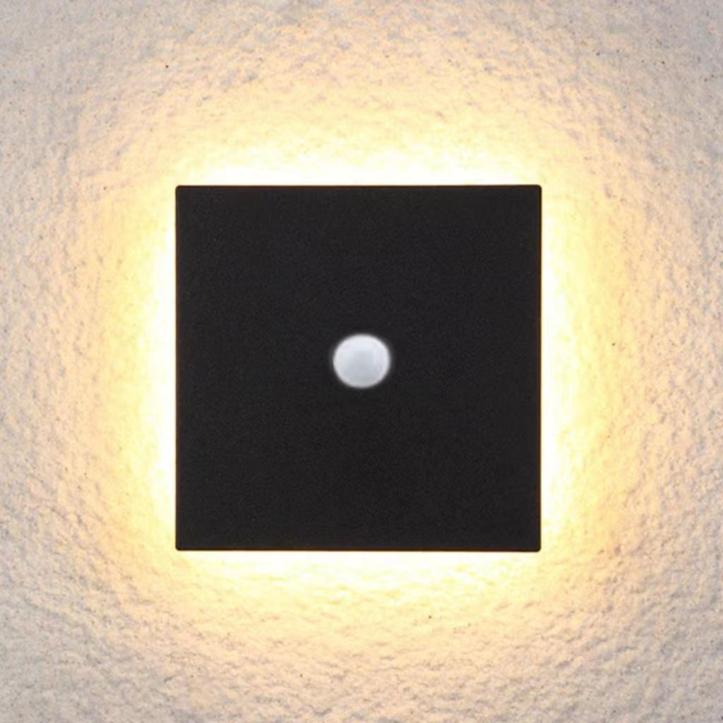 Ray Minimalista Moderno Redondo/Cuadrado Metal LED Aplique de Pared