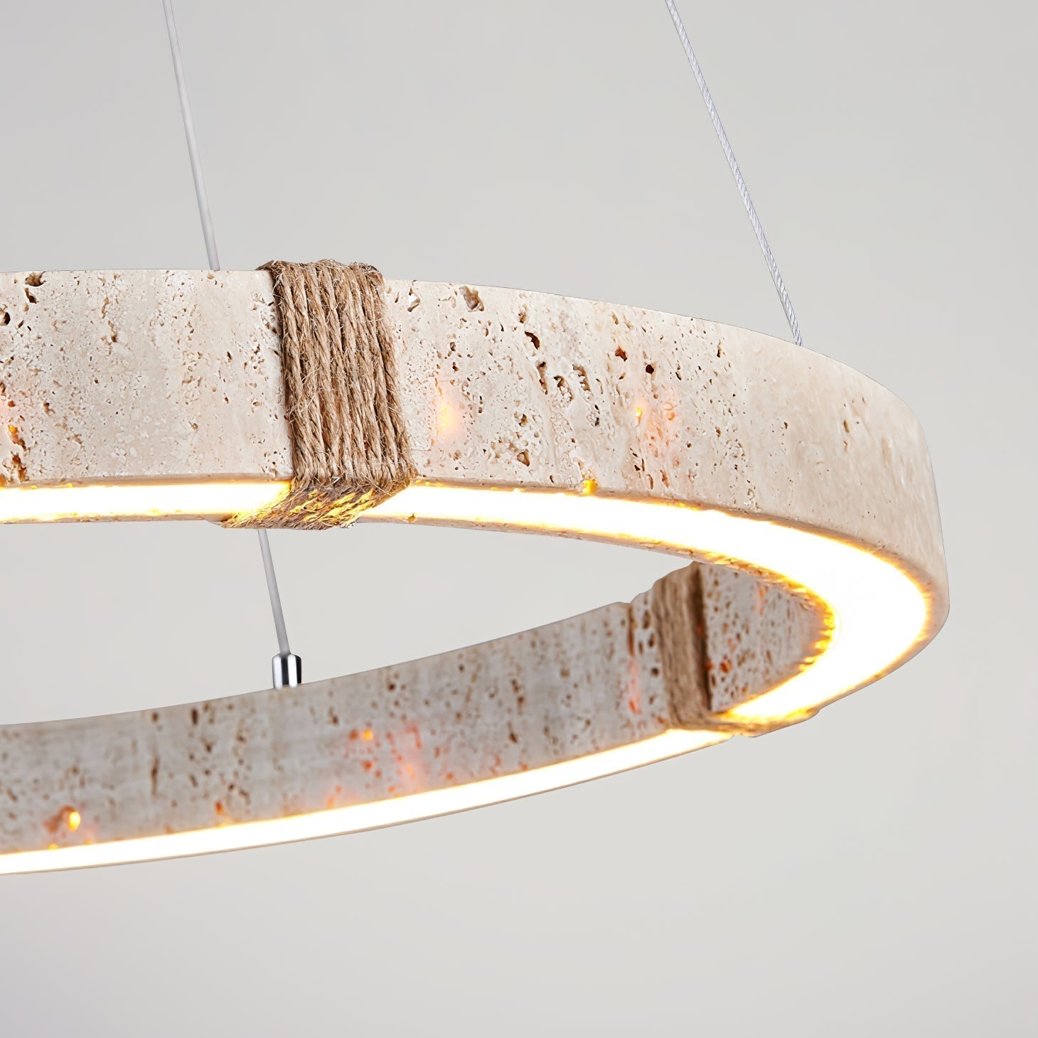 Alsilis Travertine Chandelier - Letslighting