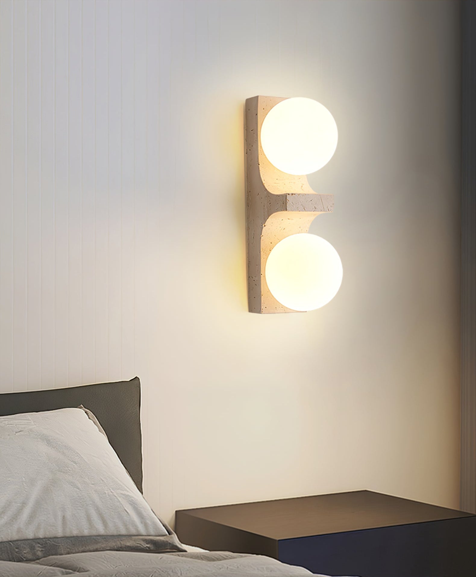 Umiren Travertine Wall Light - Letslighting