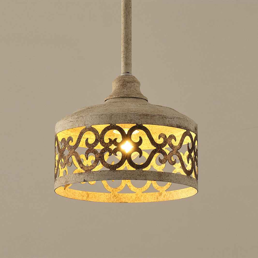 Zest Art Classic Vintage Metal Pendant Lamp - Lamp Copper