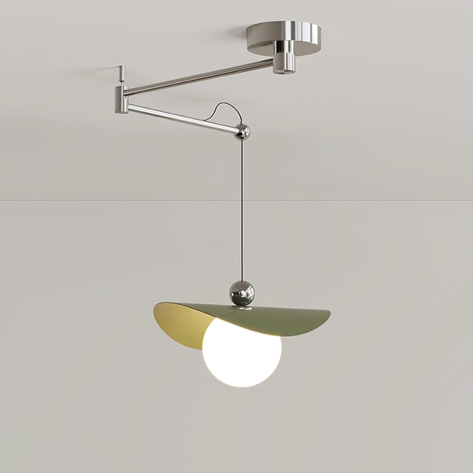 Pendant Lamp Tiffany Glass Floral Shade Art - Letslighting