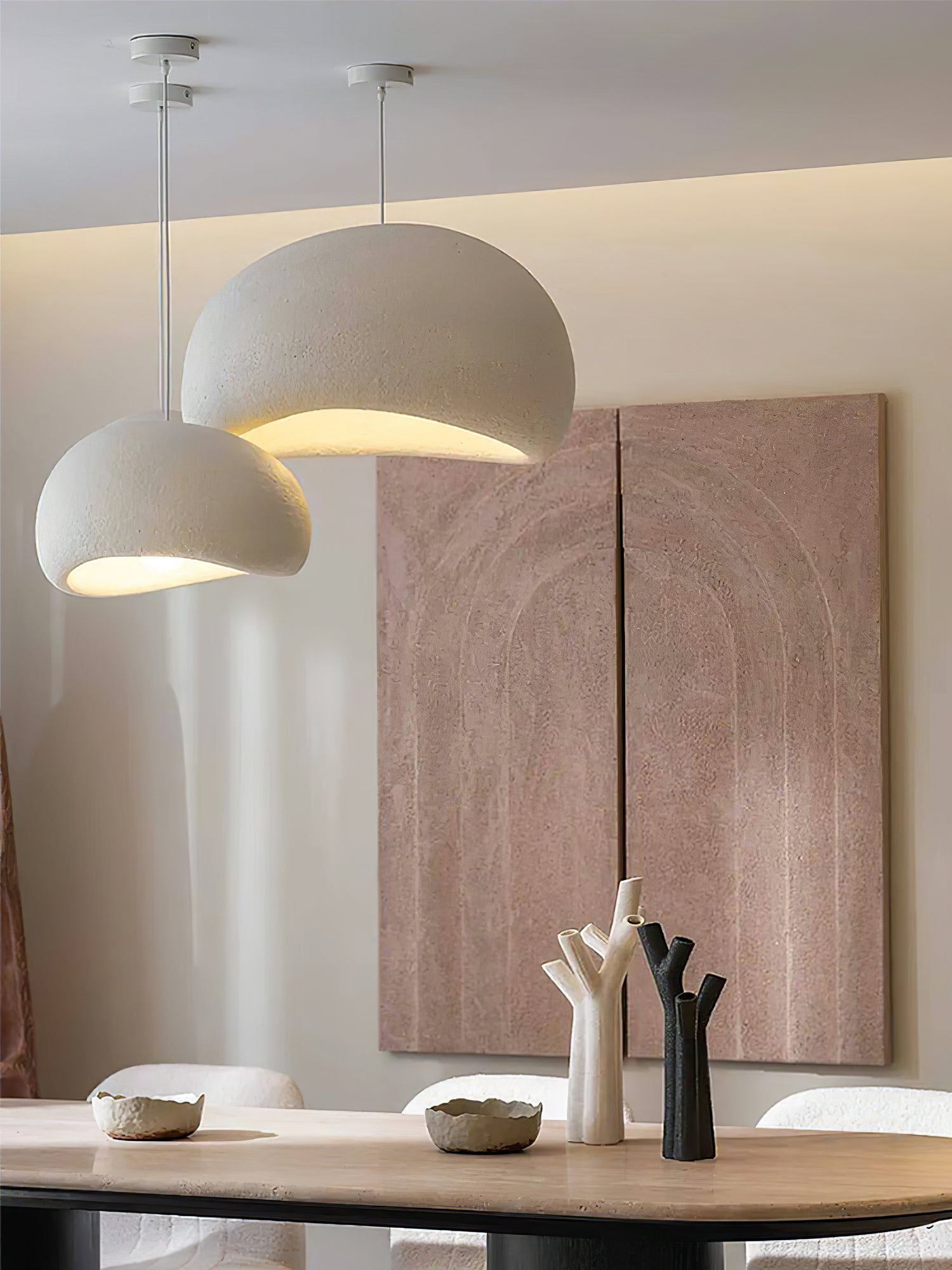 Ivinan Minimalist Cloud Style B Metal Pendant Light - Letslighting
