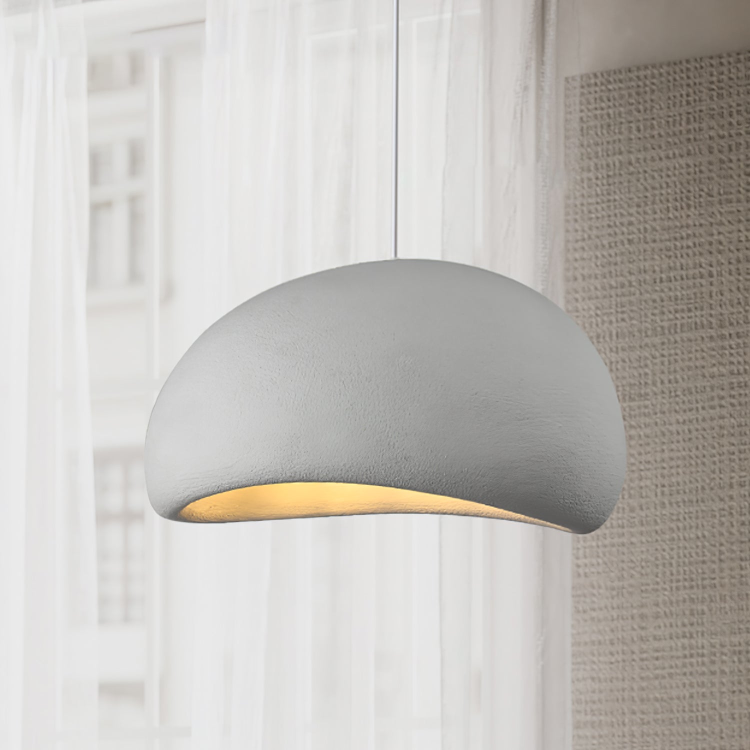 Ivinan Minimalist Cloud Style B Metal Pendant Light - Letslighting