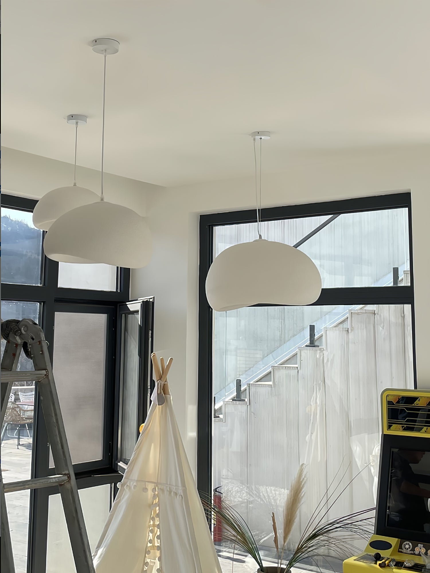 Ivinan Minimalist Cloud Style B Metal Pendant Light - Letslighting