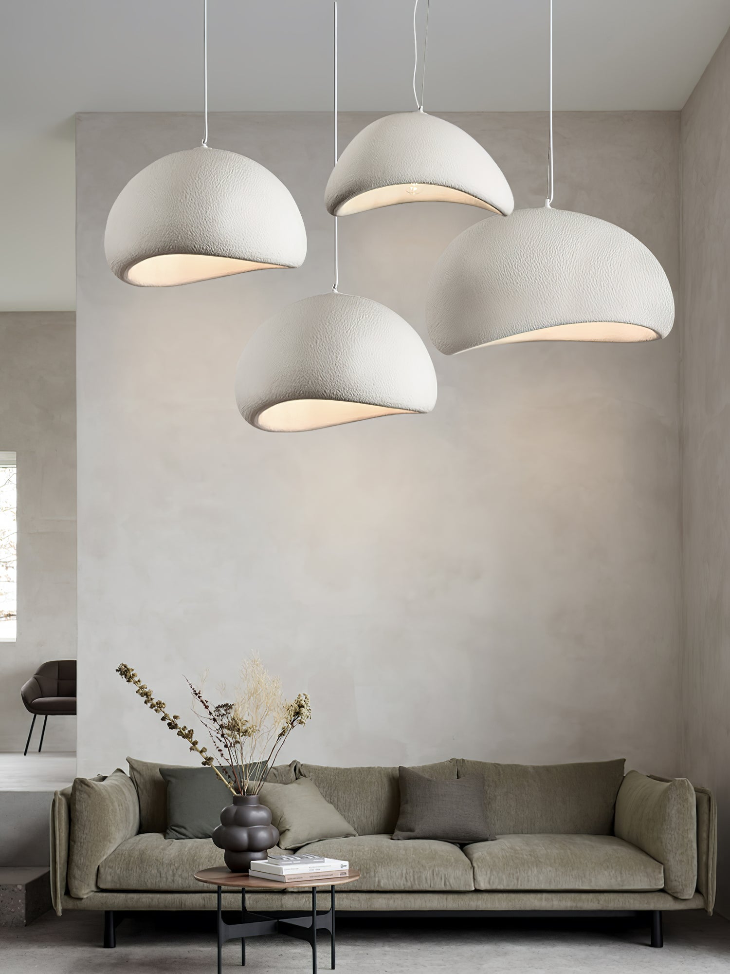 Ivinan Minimalist Cloud Style B Metal Pendant Light - Letslighting