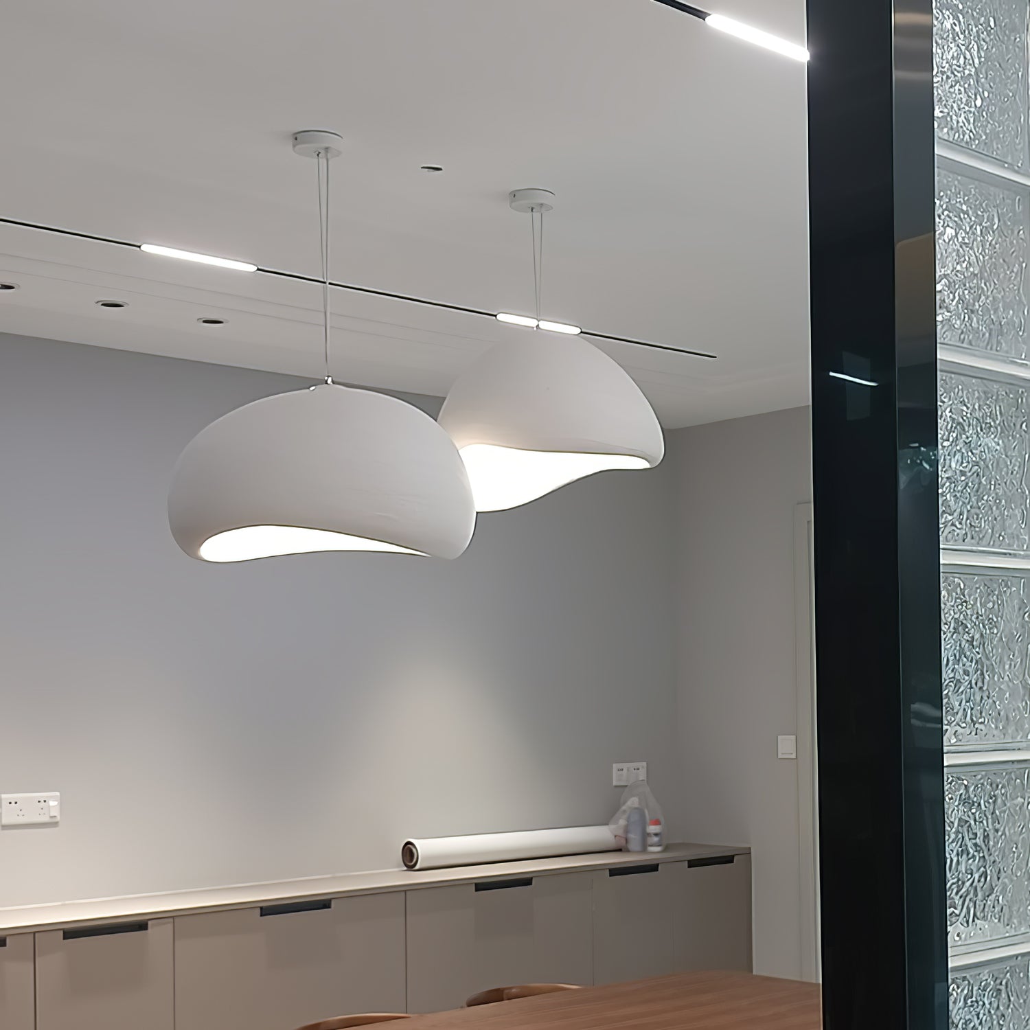 Ivinan Minimalist Cloud Style B Metal Pendant Light - Letslighting
