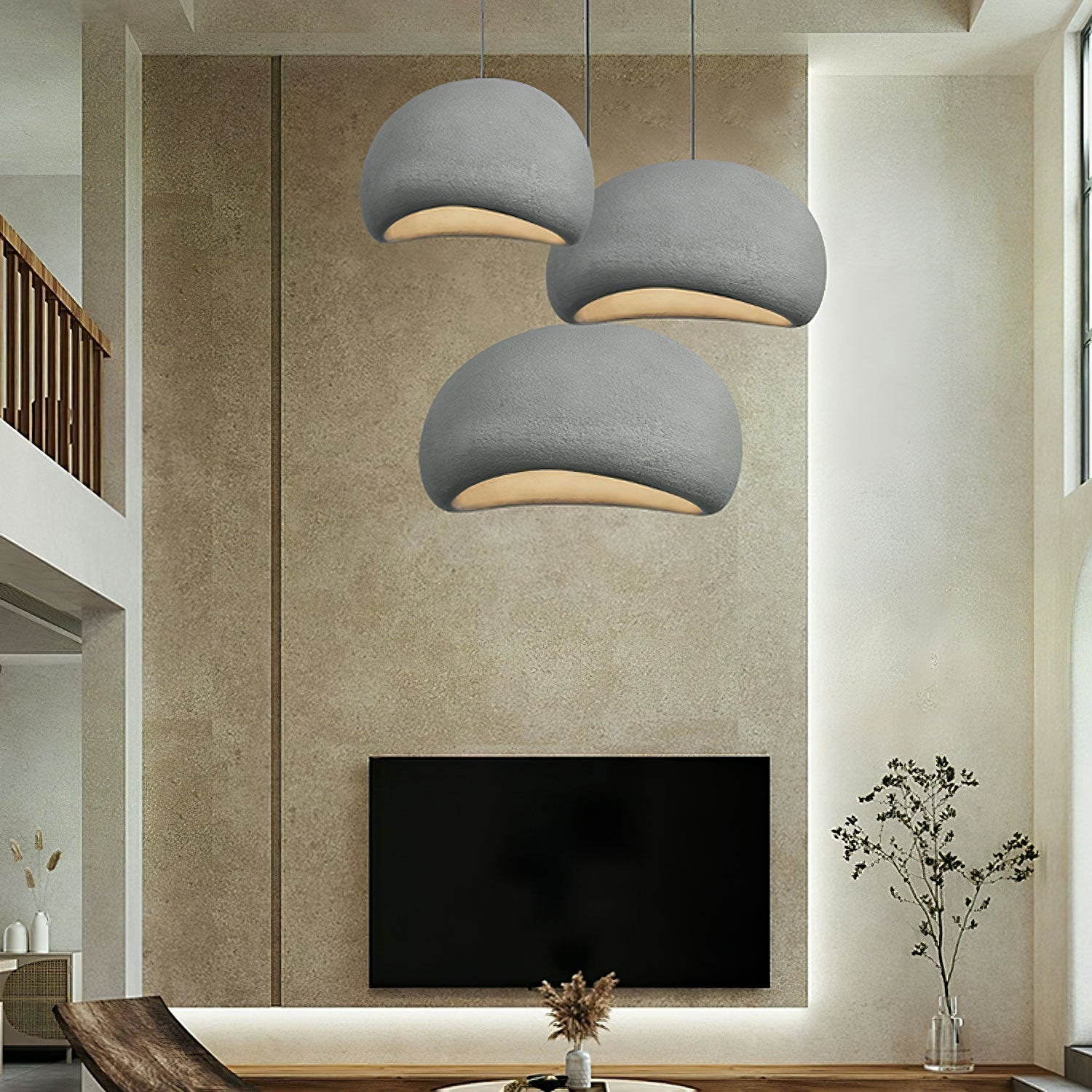 Ivinan Minimalist Cloud Style B Metal Pendant Light - Letslighting
