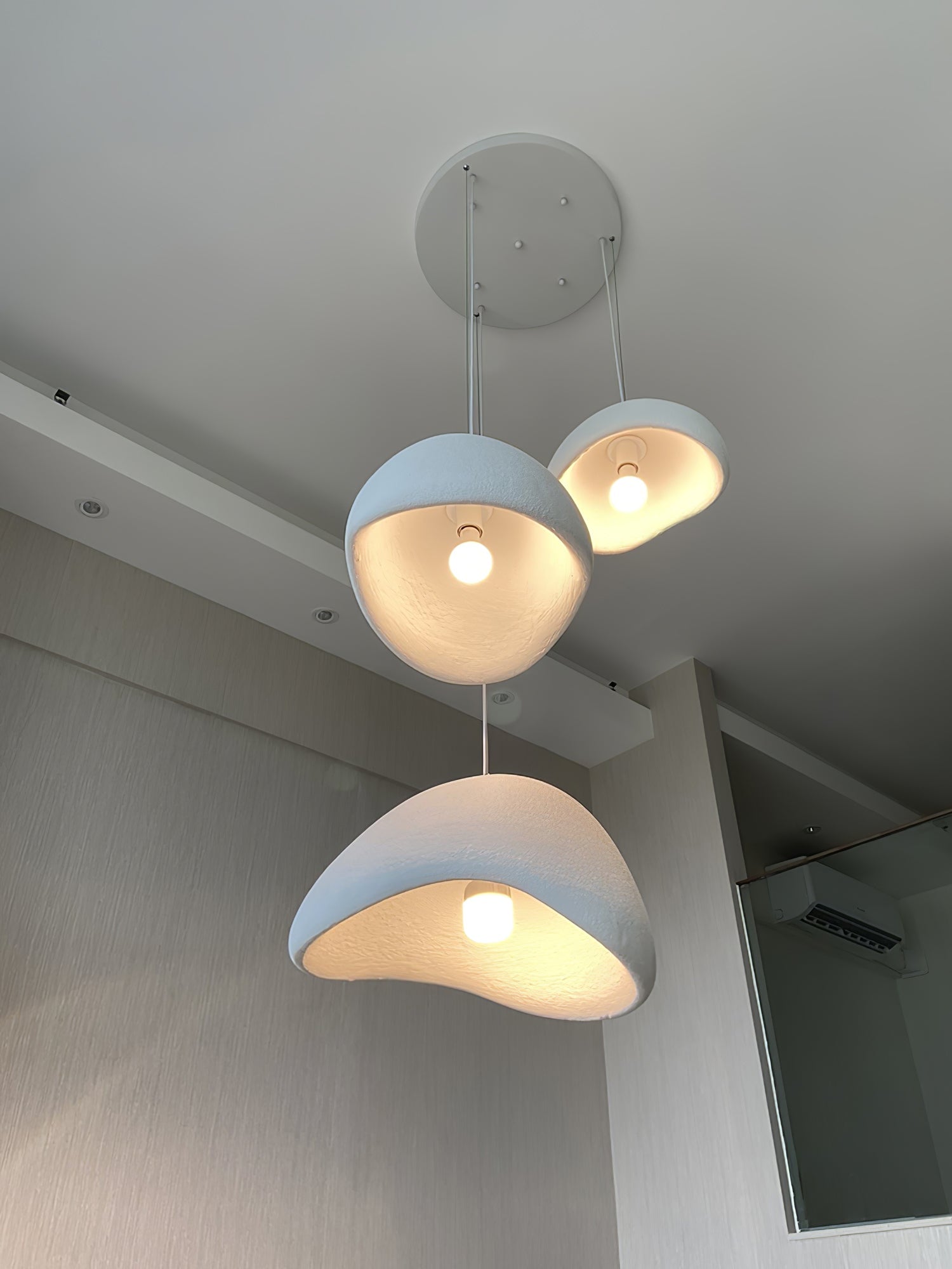 Ivinan Minimalist Cloud Style B Metal Pendant Light - Letslighting