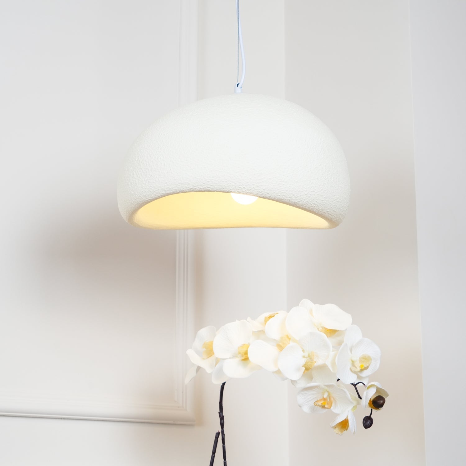 Ivinan Minimalist Cloud Style B Metal Pendant Light - Letslighting