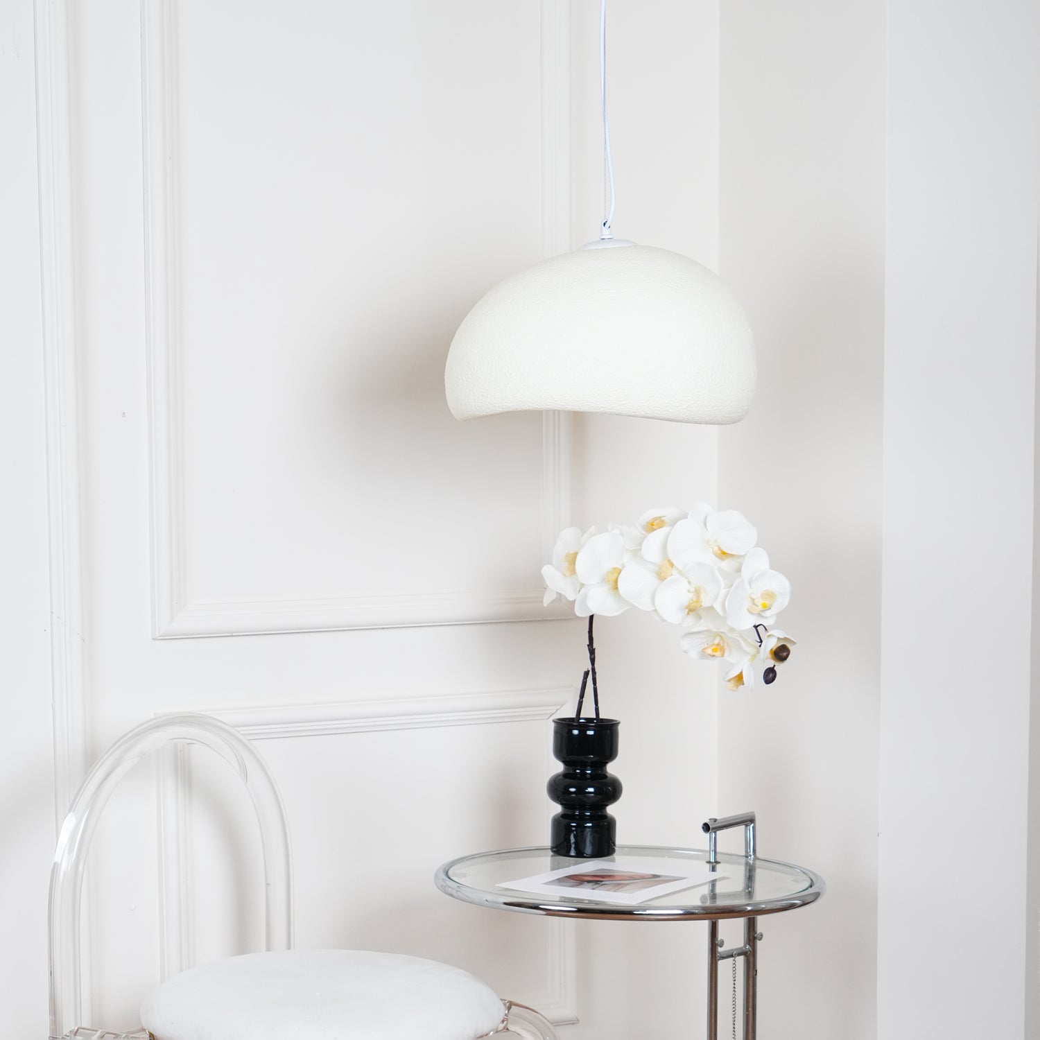 Ivinan Minimalist Cloud Style B Metal Pendant Light - Letslighting