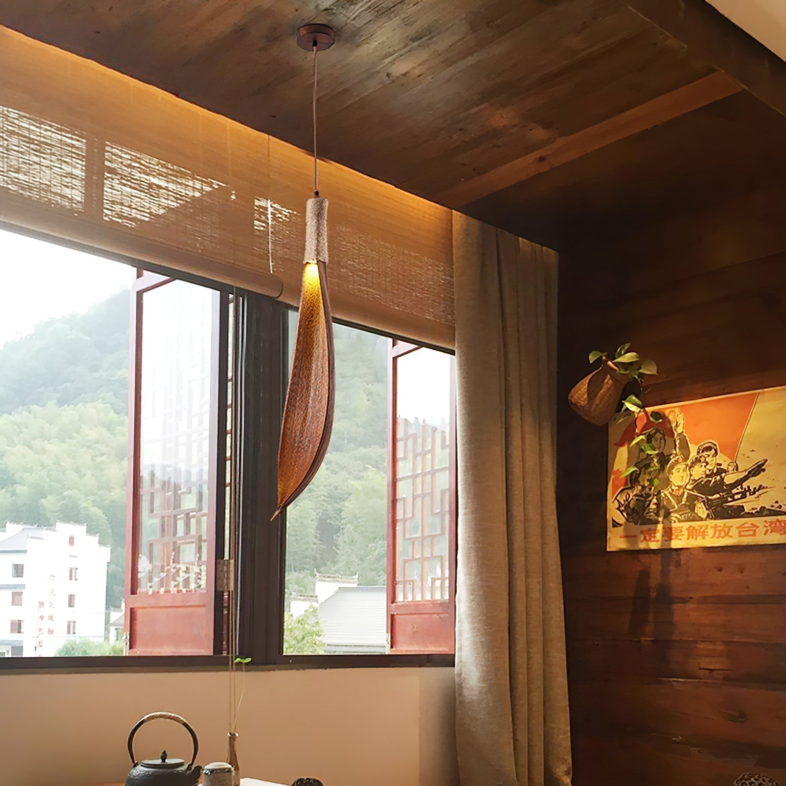 Cocoa Leaf Pendant Lamp - Letslighting