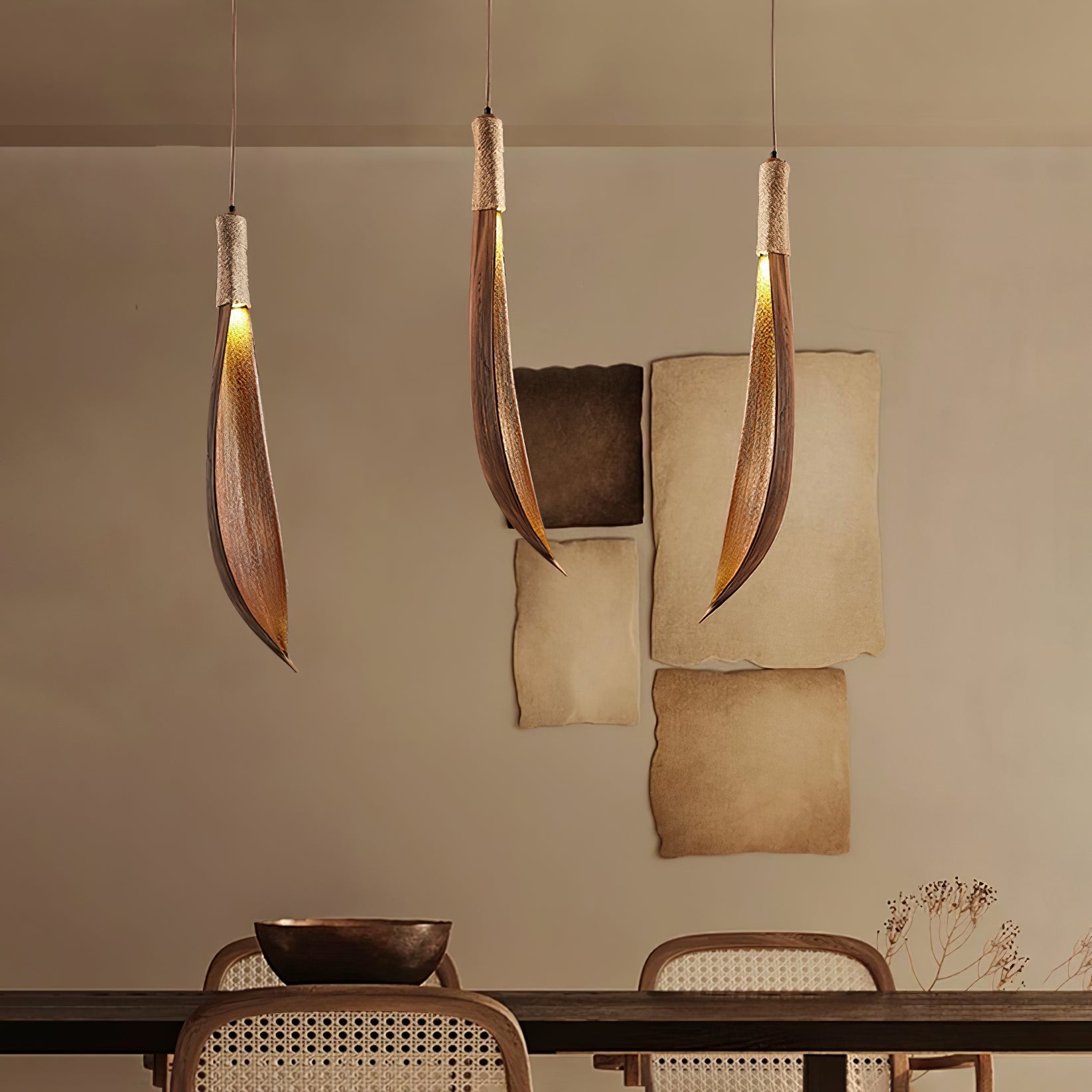 Cocoa Leaf Pendant Lamp - Letslighting