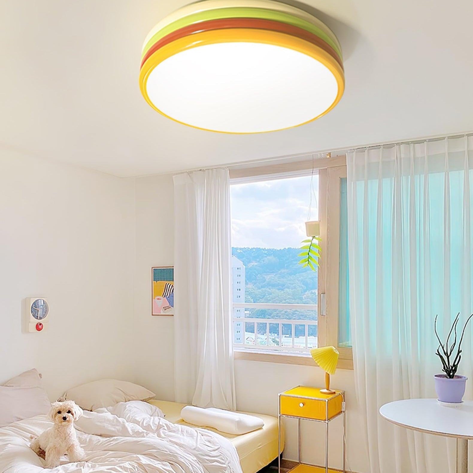 Aira Lámpara de Techo Apilada y Colorida