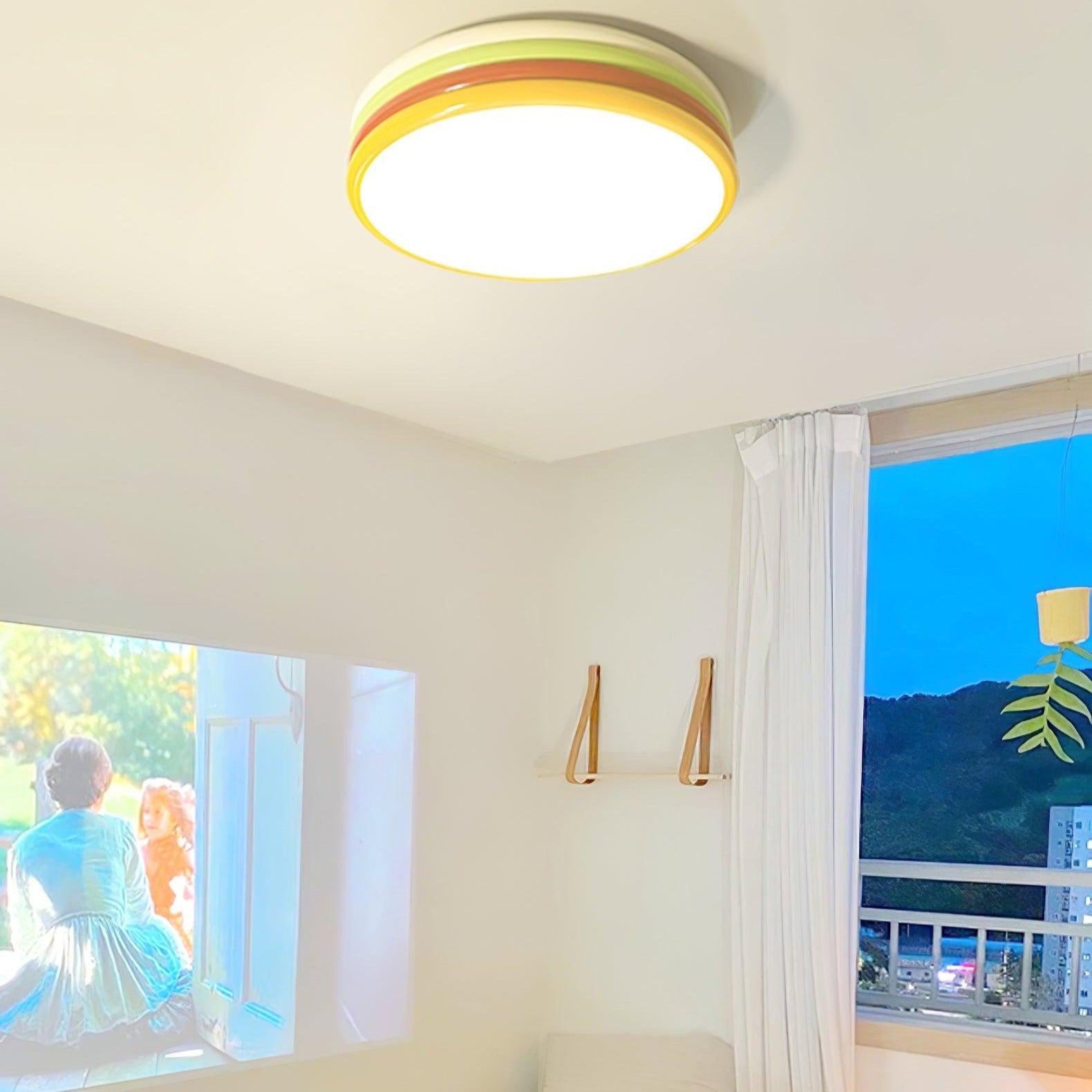 Aira Lámpara de Techo Apilada y Colorida