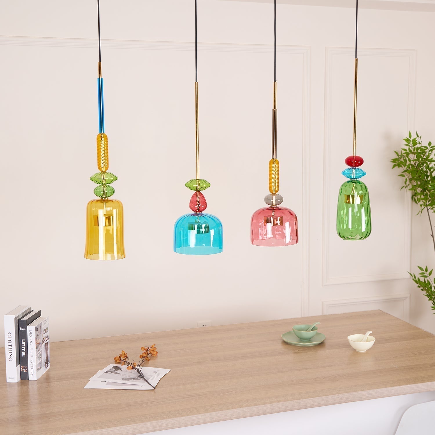 Muse Bohemian Glass Pendant Lamp - Letslighting