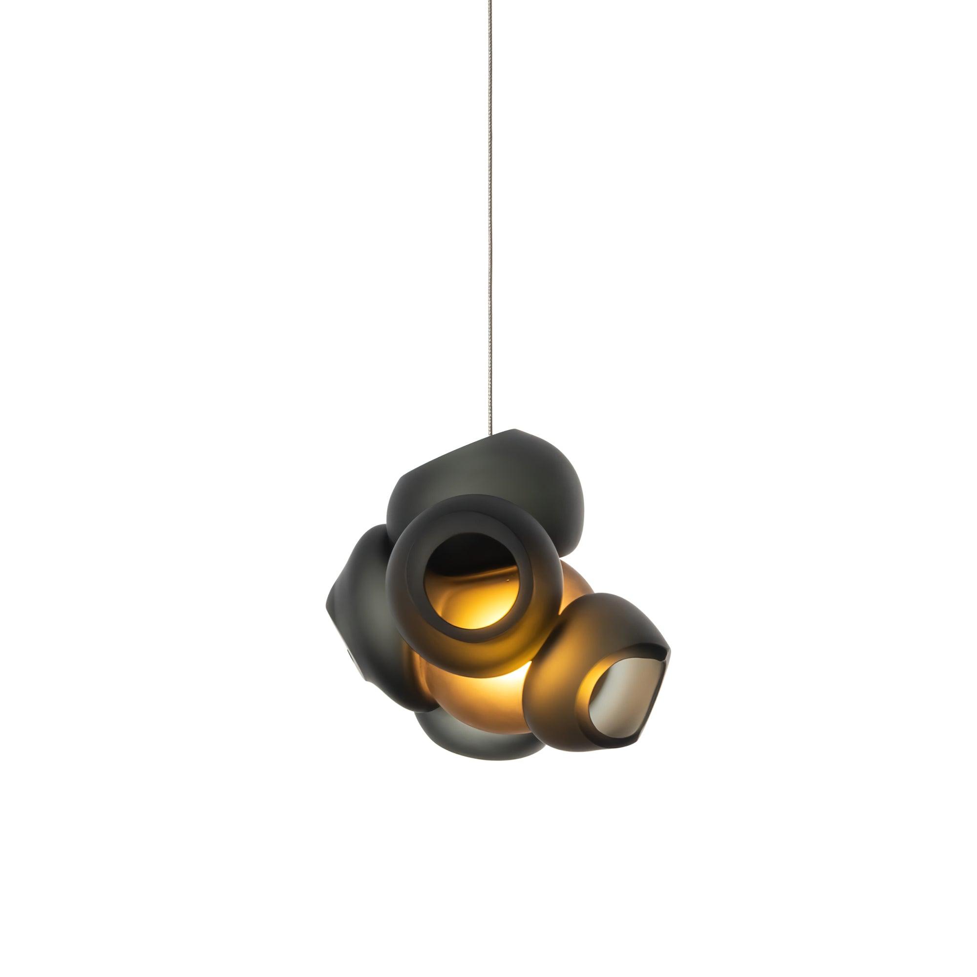 Zamarir Bubbles Cluster Metal Glass Pendant Light - Letslighting