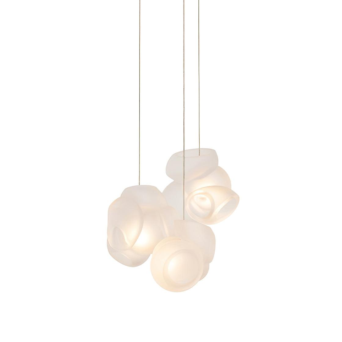 Zamarir Bubbles Cluster Metal Glass Pendant Light - Letslighting