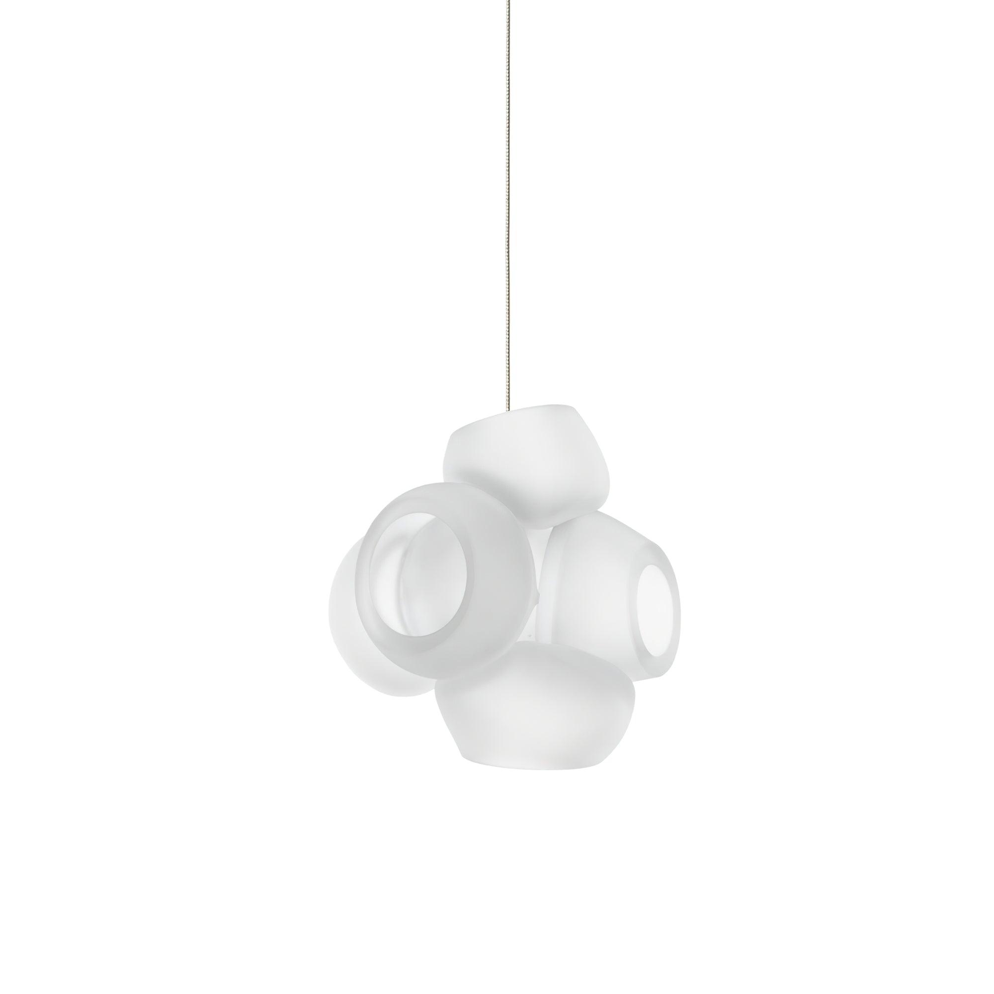 Zamarir Bubbles Cluster Metal Glass Pendant Light - Letslighting