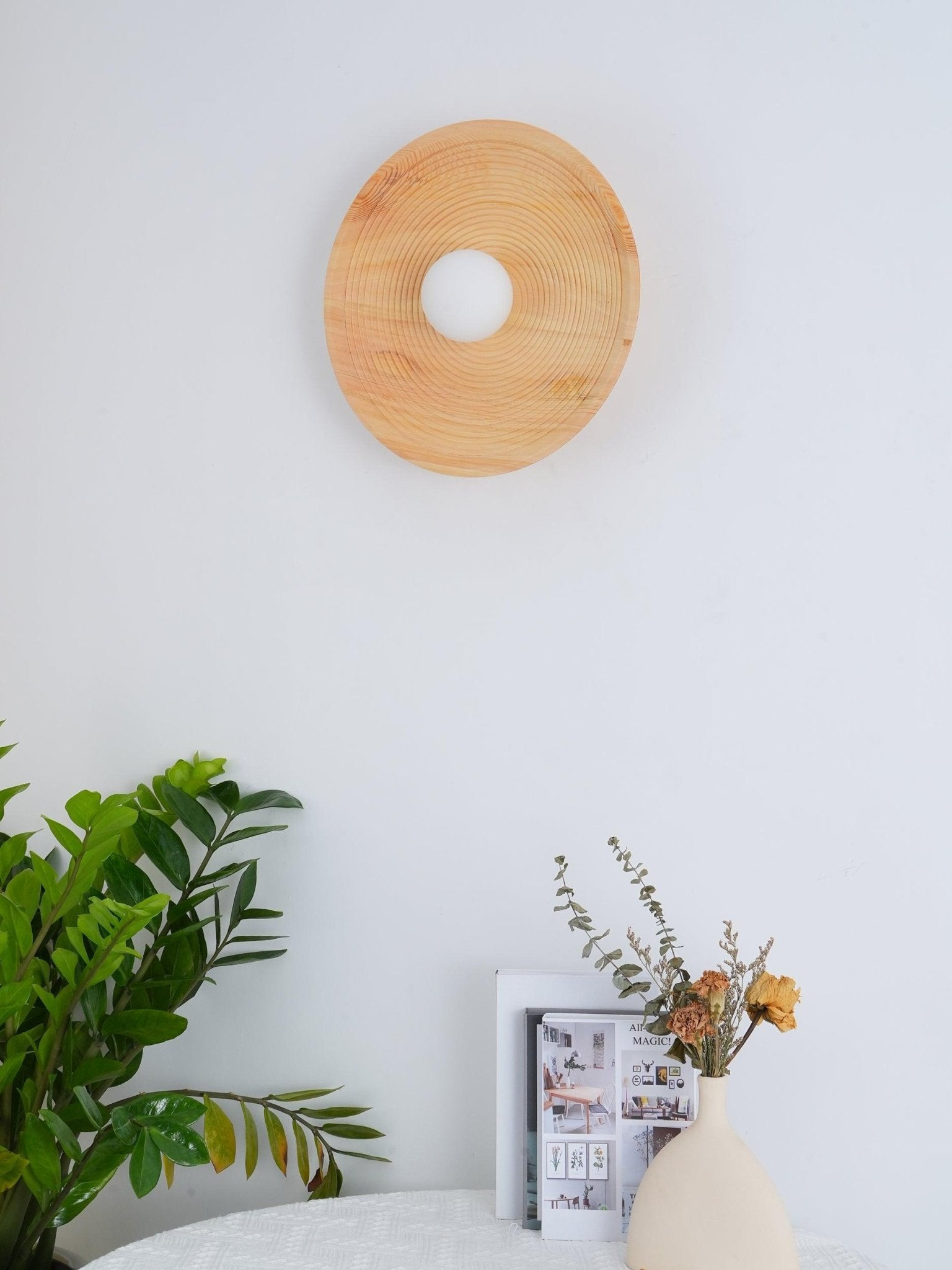 Lumina Contour Wooden Sconce - Letslighting