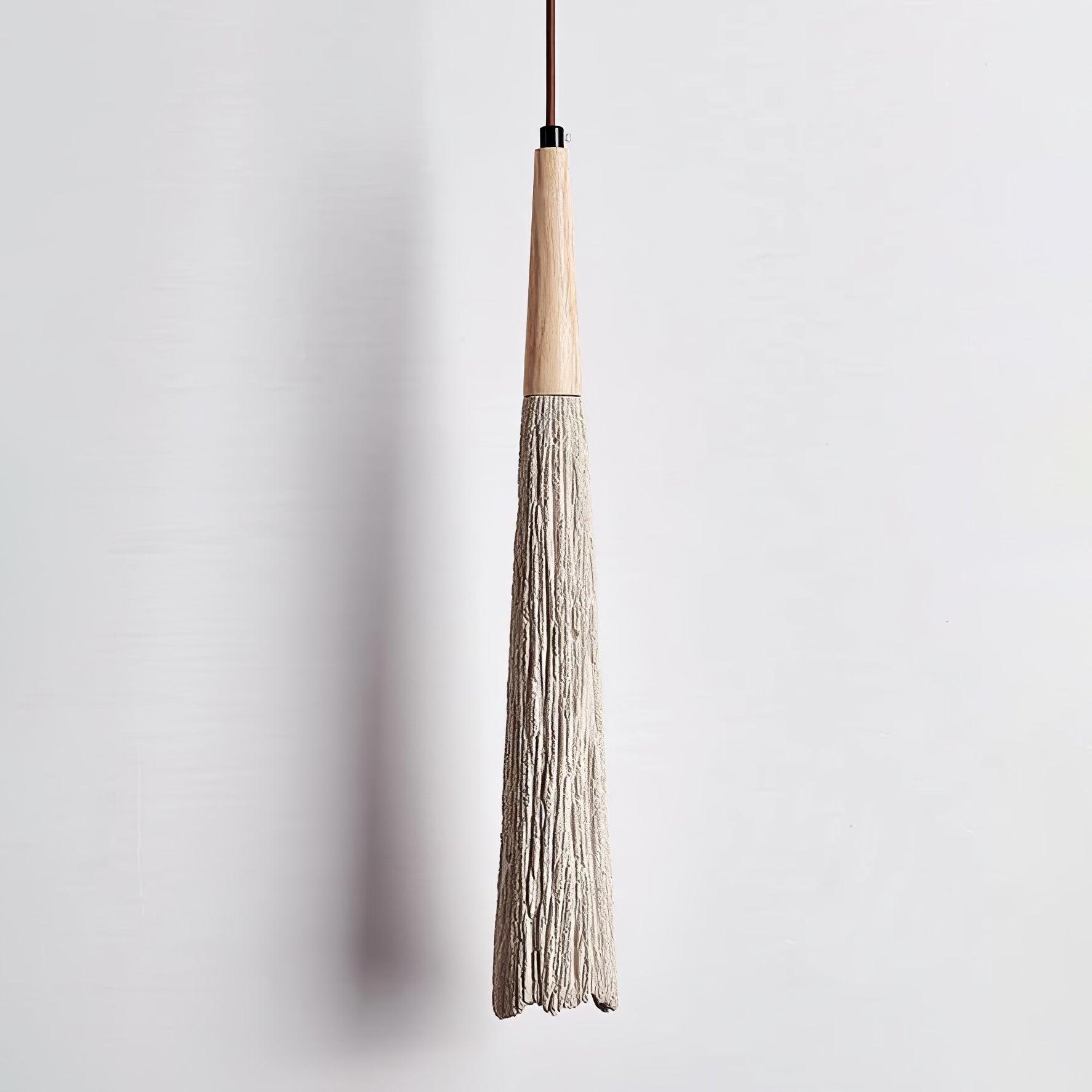 Concrete Pleated Pendant Lamp - Letslighting