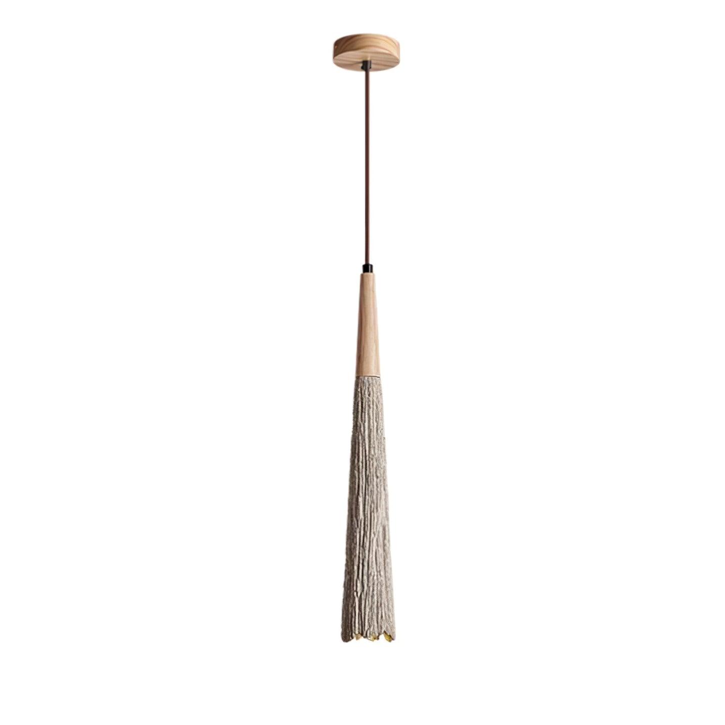 Concrete Pleated Pendant Lamp - Letslighting