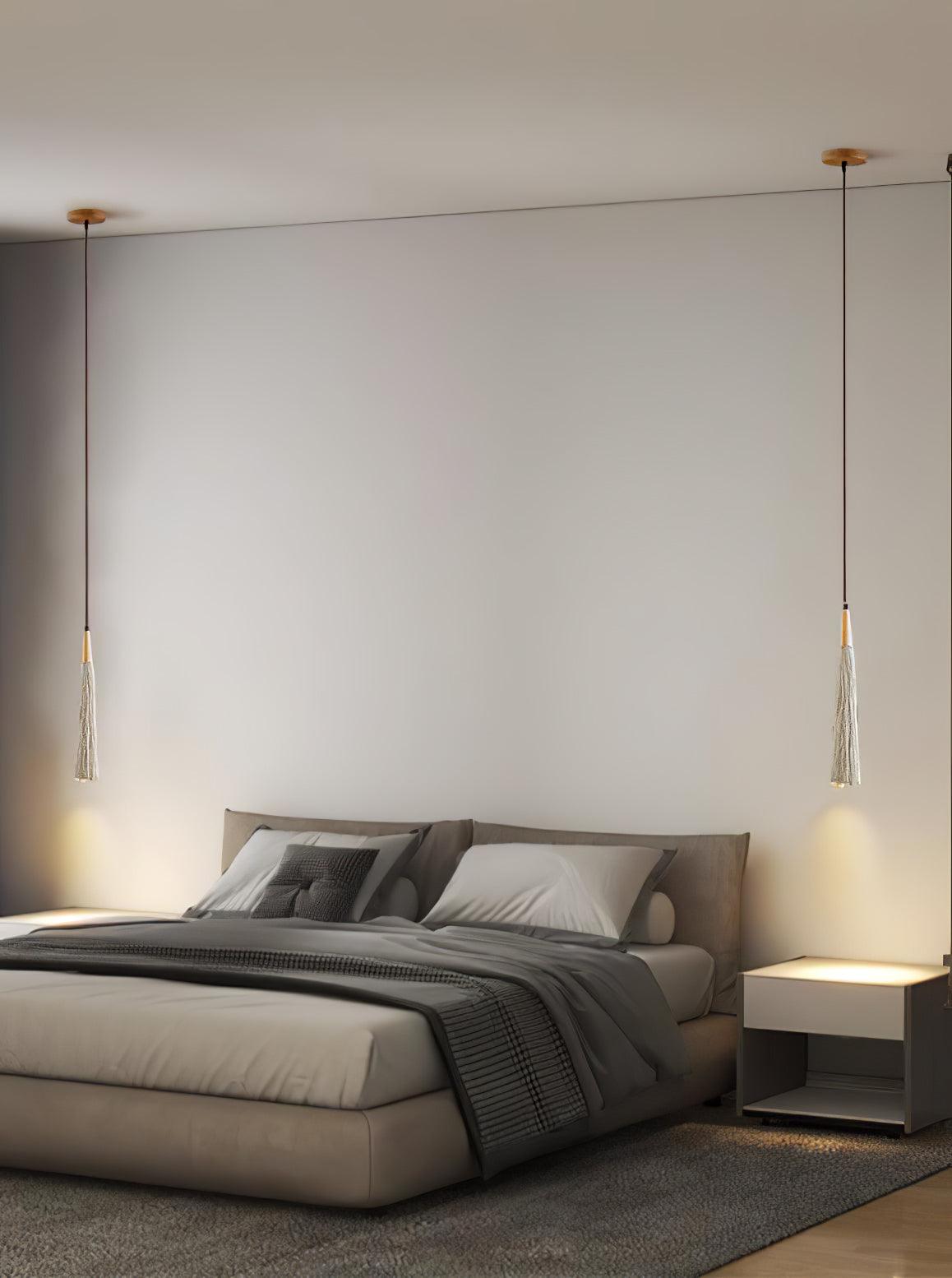 Concrete Pleated Pendant Lamp - Letslighting
