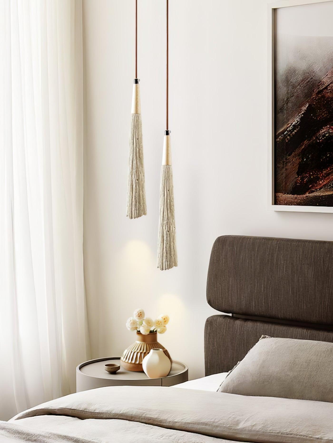 Concrete Pleated Pendant Lamp - Letslighting