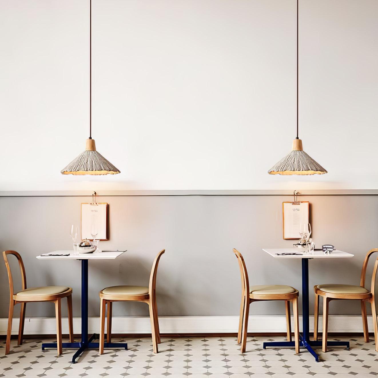 Concrete Pleated Pendant Lamp - Letslighting