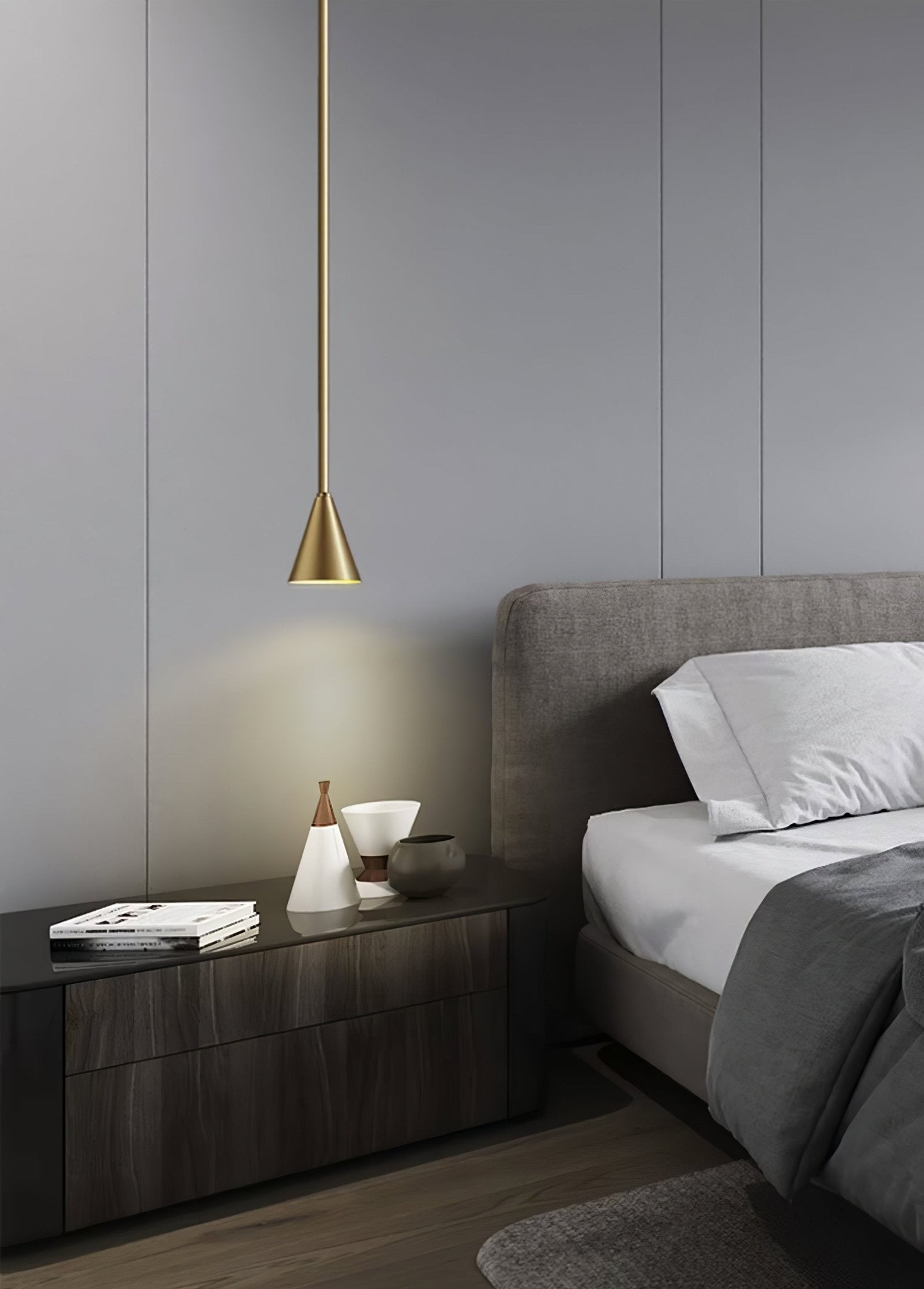Conica Brass Pendant Light - Letslighting