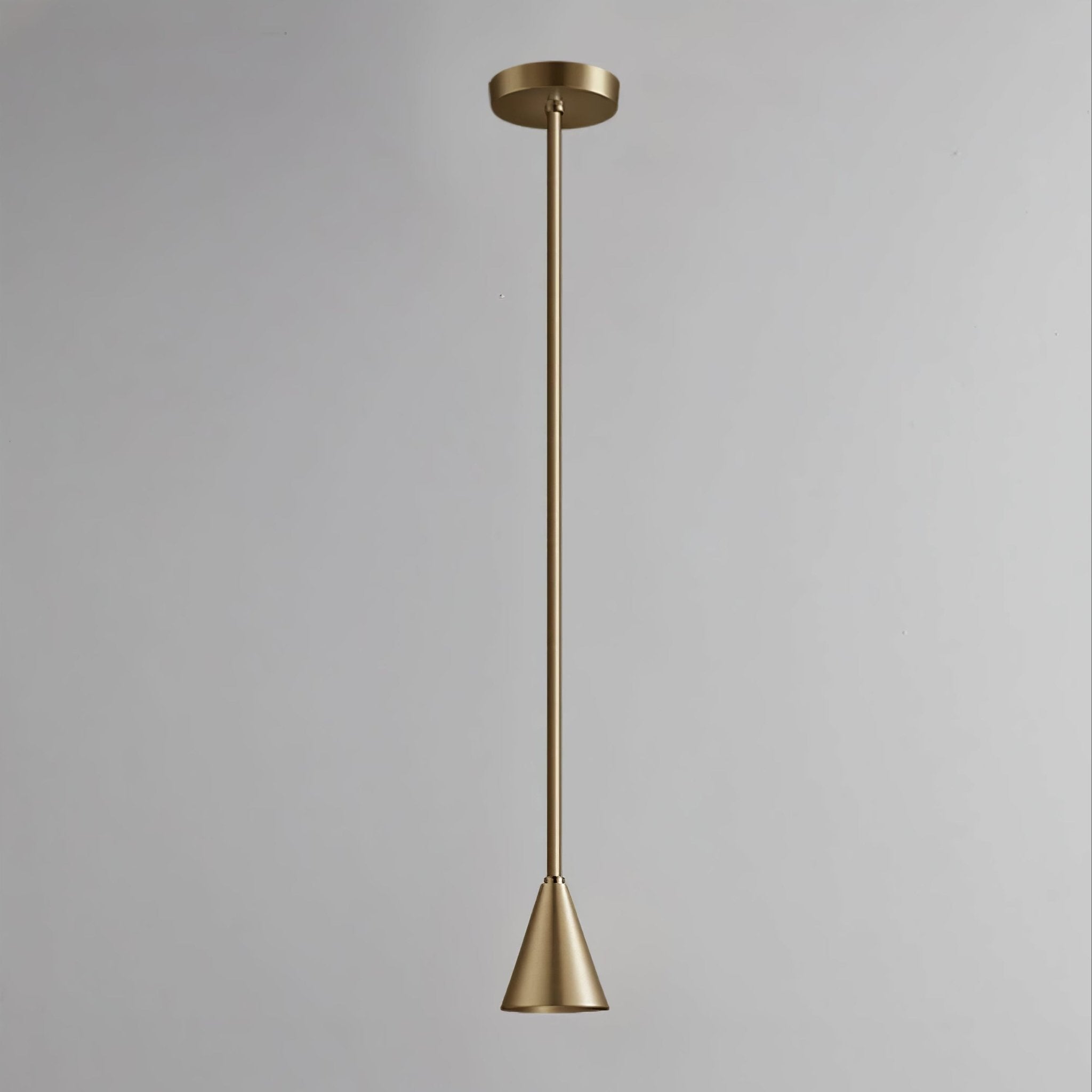 Conica Brass Pendant Light - Letslighting