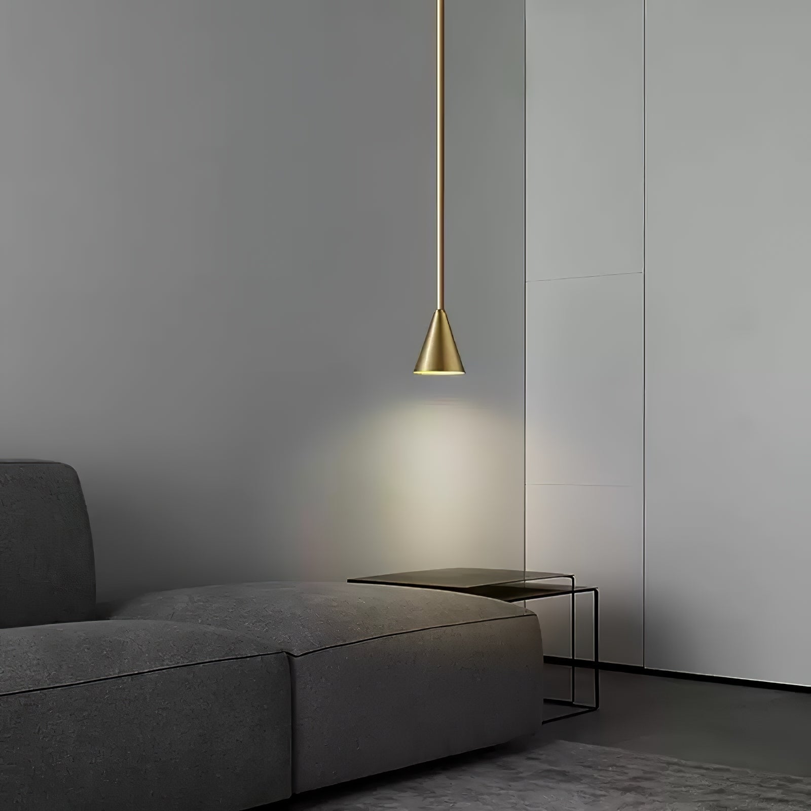 Conica Brass Pendant Light - Letslighting