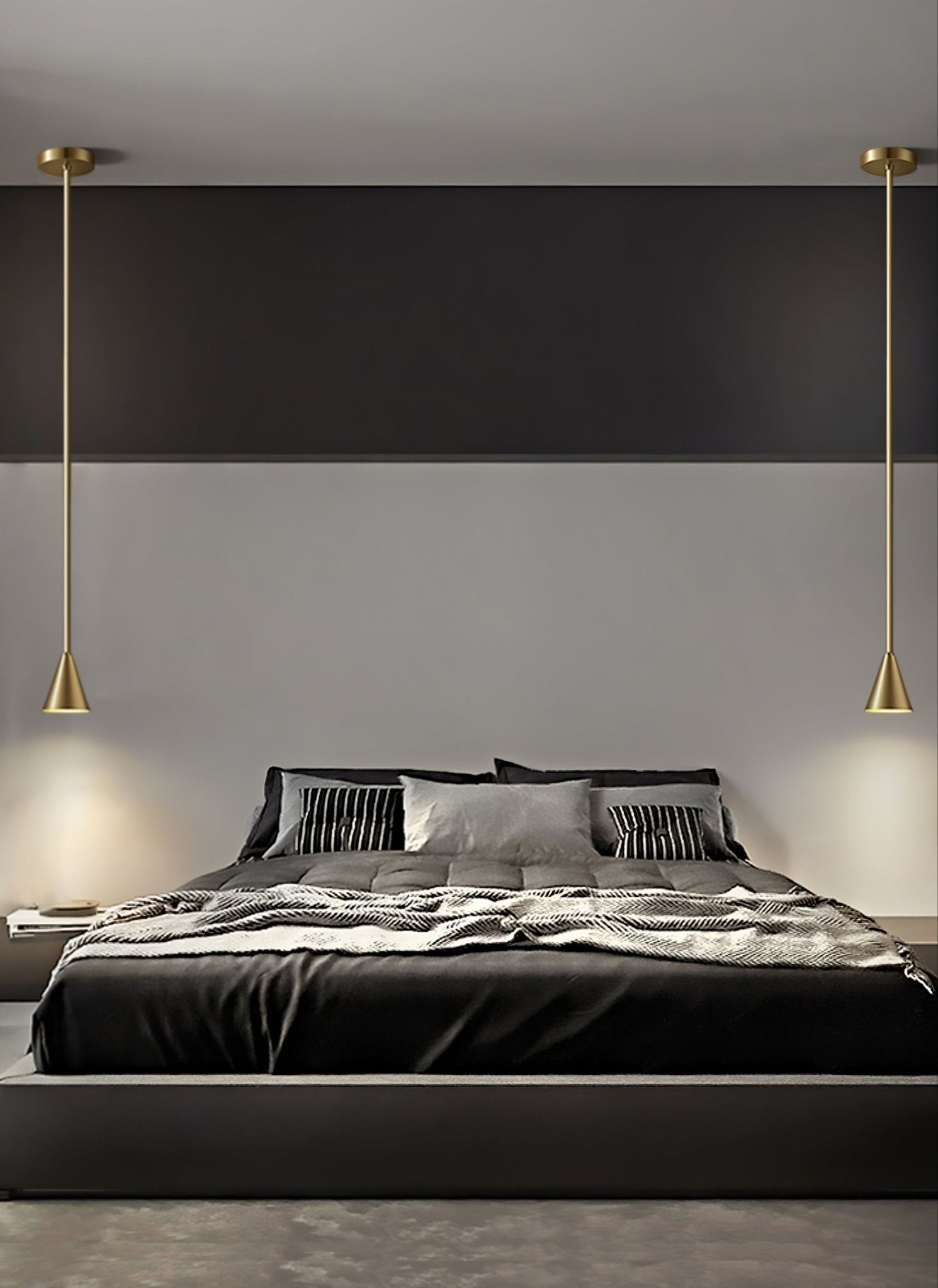 Conica Brass Pendant Light - Letslighting