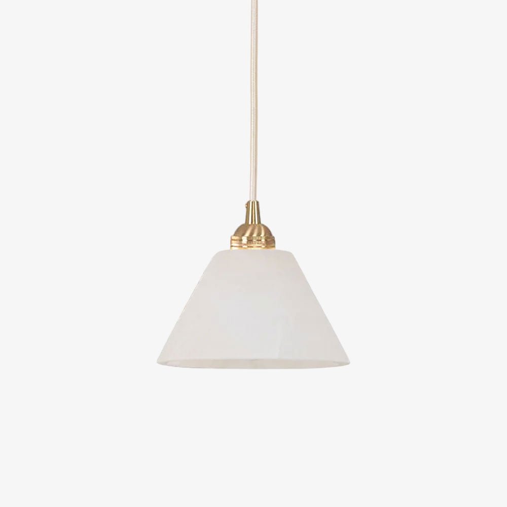 Liora Minimalist Alabaster Pendant Light - Letslighting