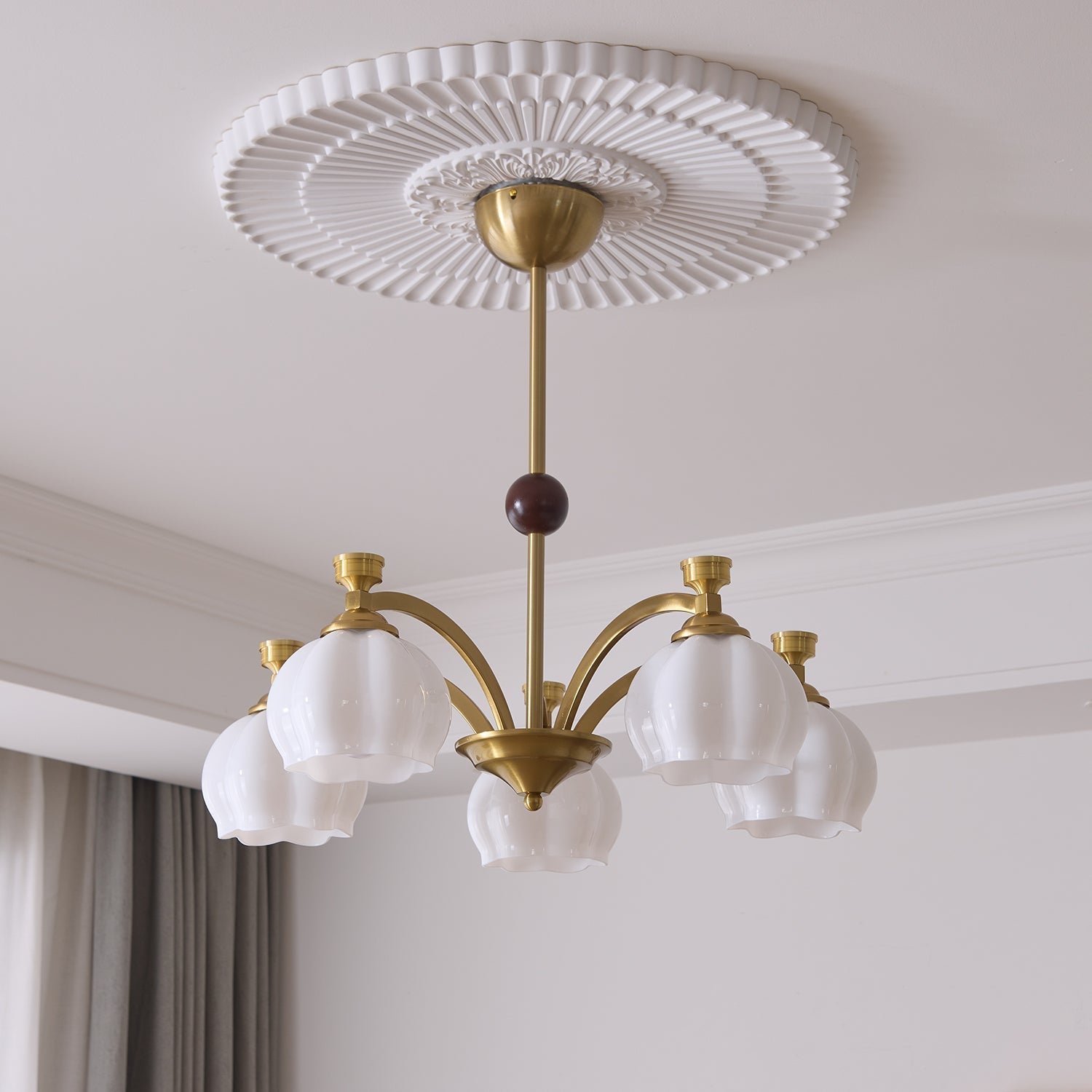 Corinne Arc Chandelier - Letslighting