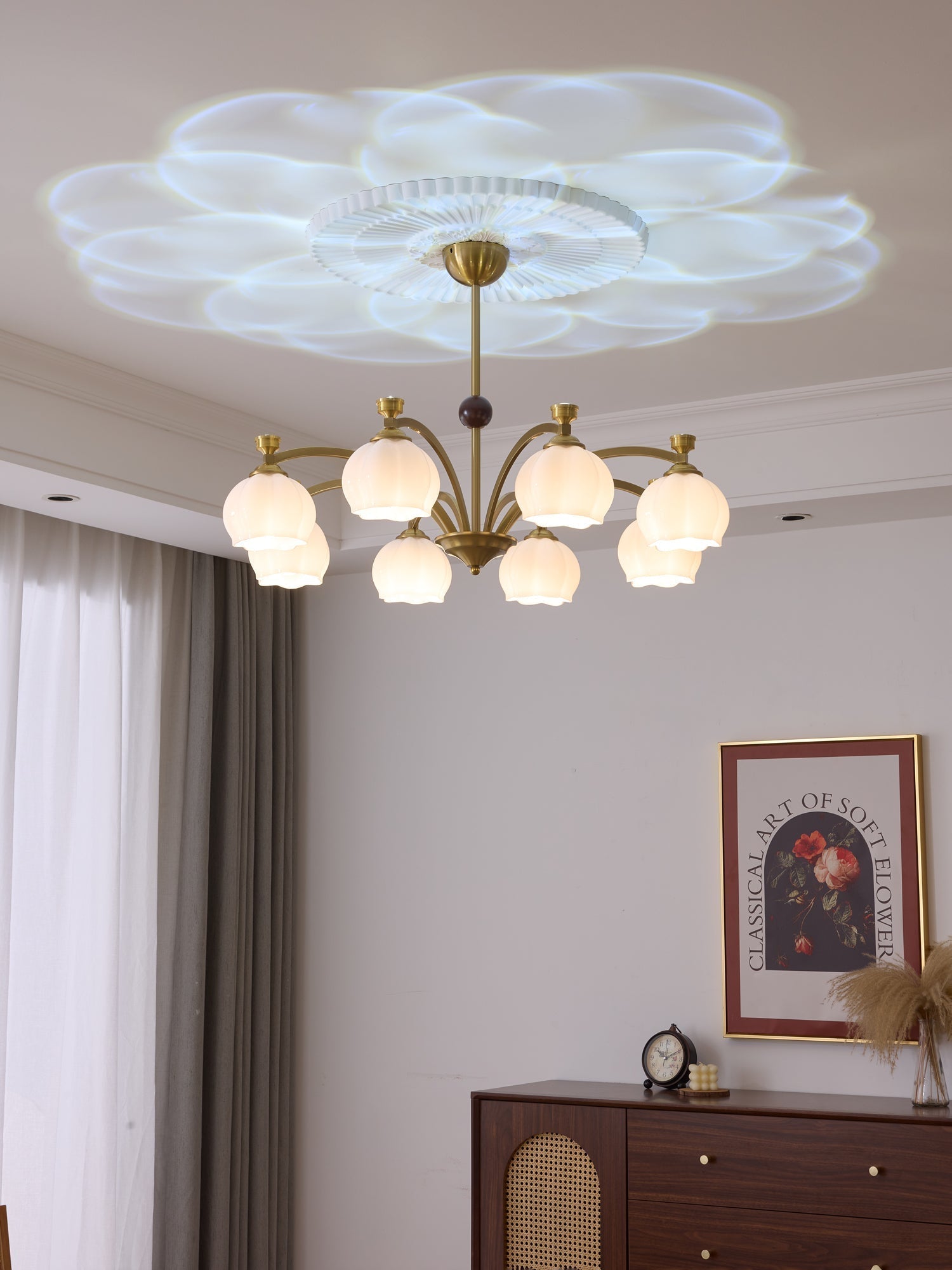 Corinne Arc Chandelier - Letslighting