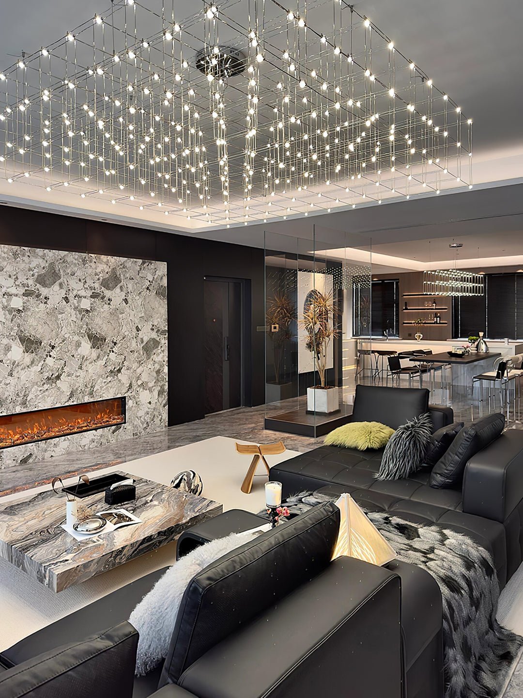 Cosmic Cube Pendant Light - Letslighting
