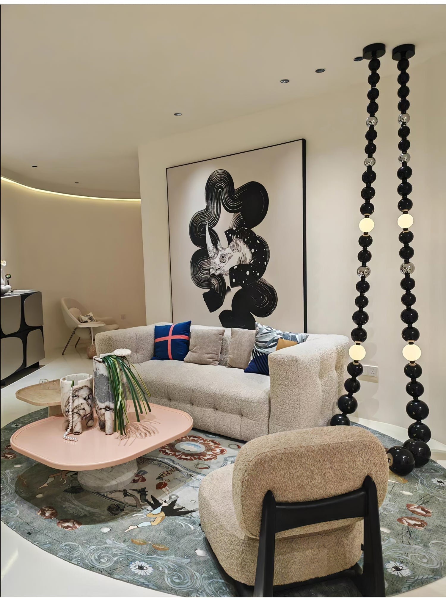 Nysolisra Modern Glass Chandelier - Letslighting