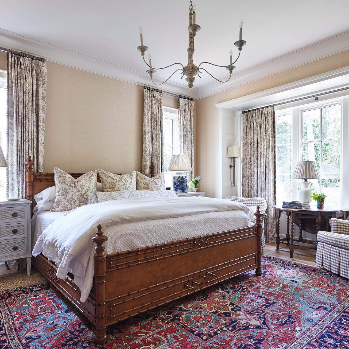 Zoliria Postmodern Luxury Old White Metal Chandelier - Lamp Copper