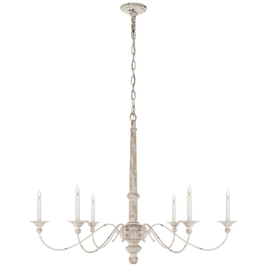 Zoliria Postmodern Luxury Old White Metal Chandelier - Lamp Copper