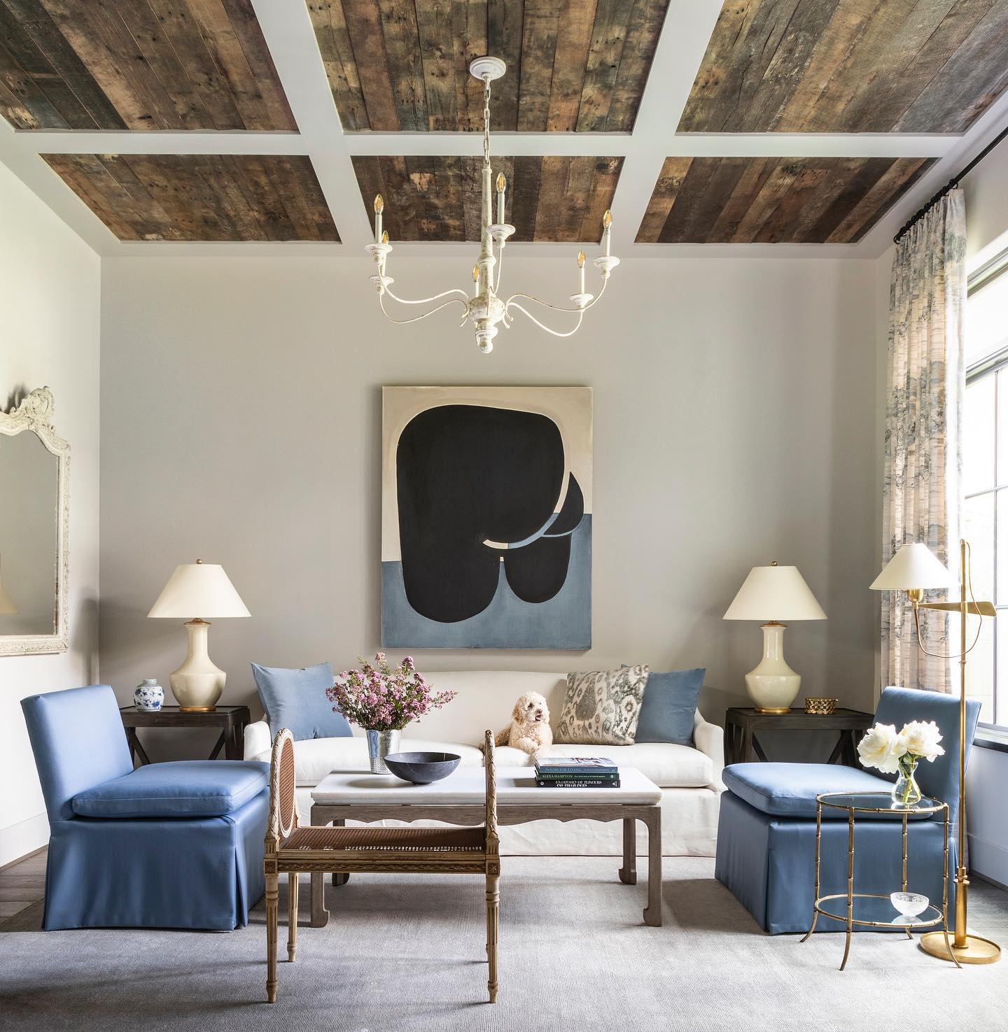 Zoliria Postmodern Luxury Old White Metal Chandelier - Lamp Copper