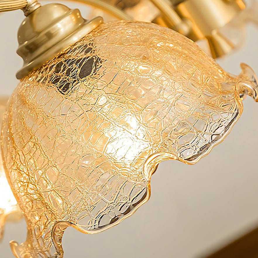 Orchid Vintage Glass Chandelier - Letslighting
