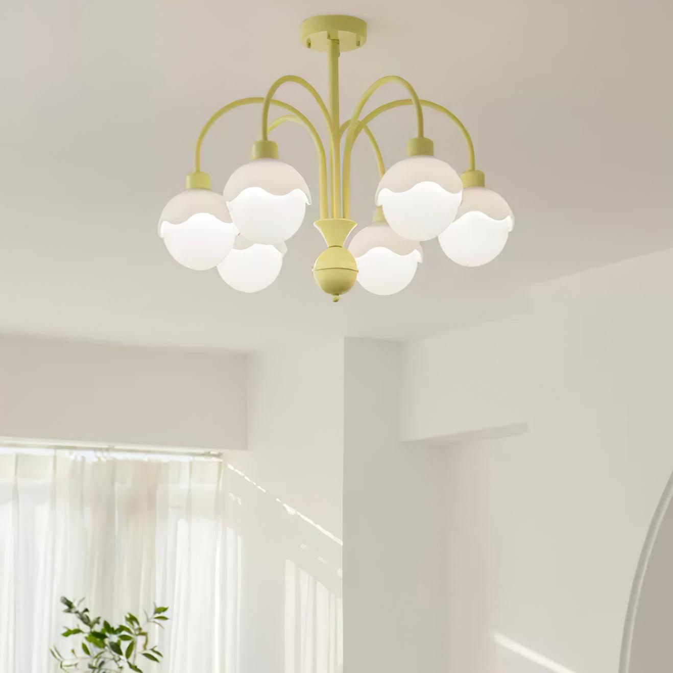 Creamy Lychee Matcha Chandelier - Letslighting