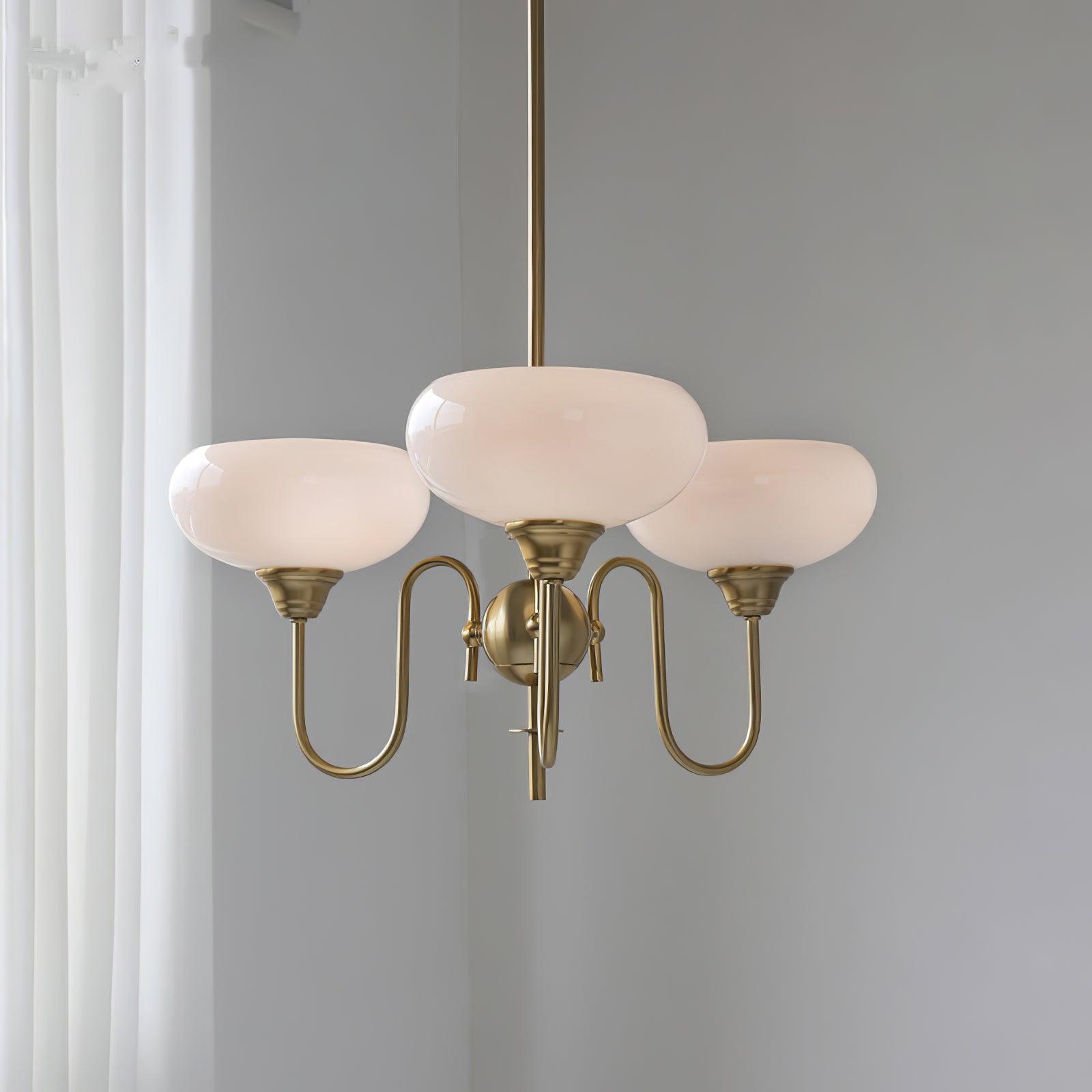 Creamy Persimmon Chandelier - Letslighting