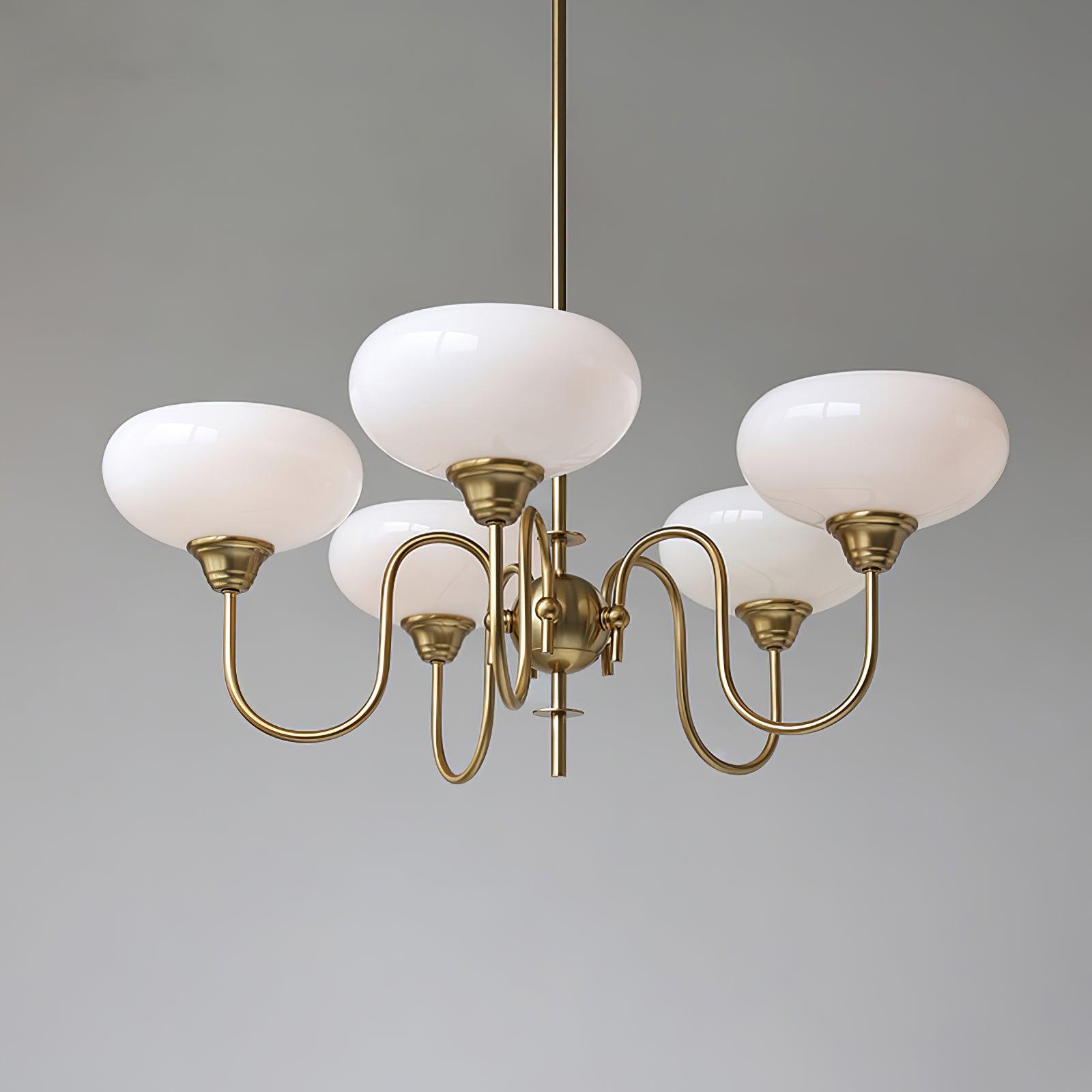 Creamy Persimmon Chandelier - Letslighting