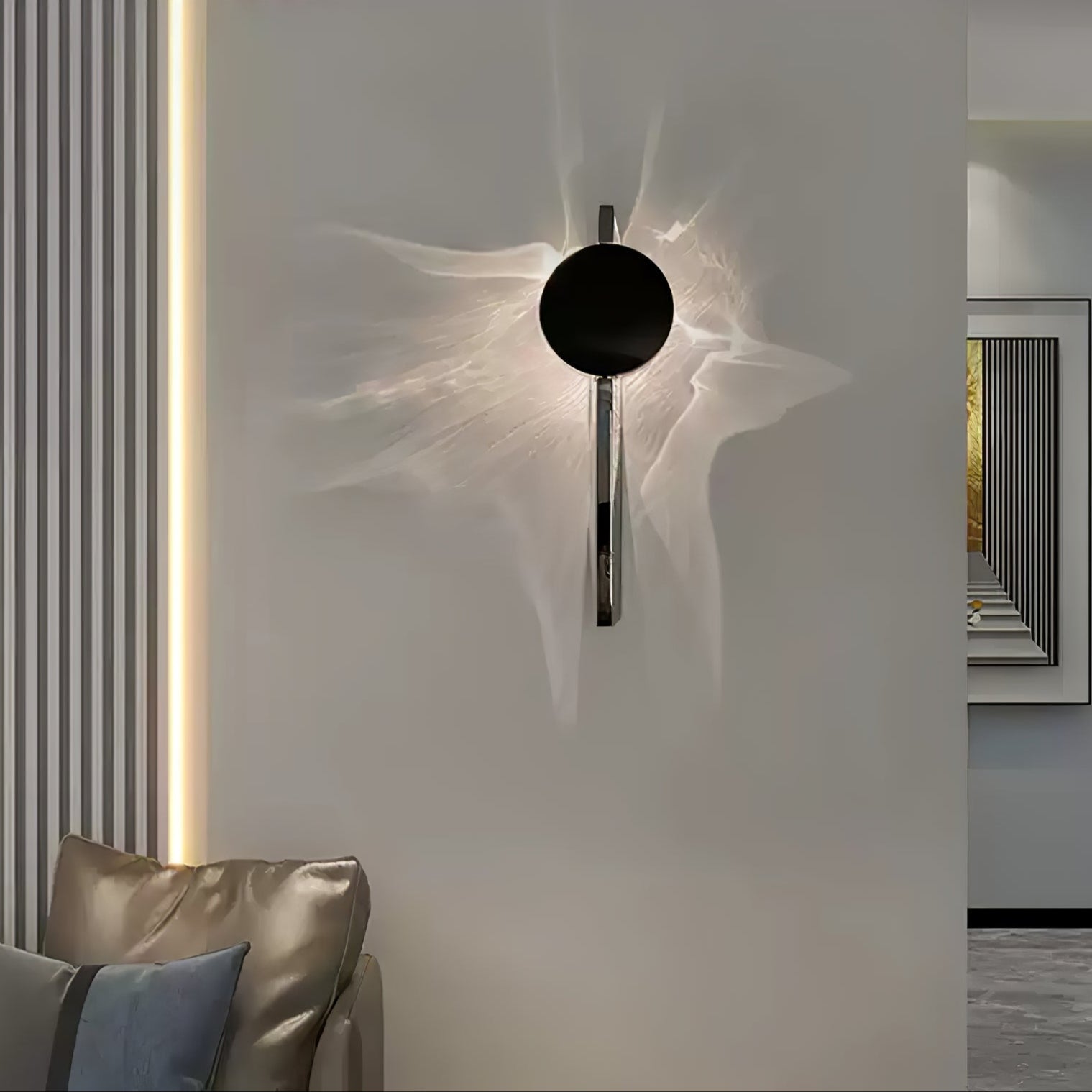 Creative Light And Shadow Wall Lamp - Letslighting