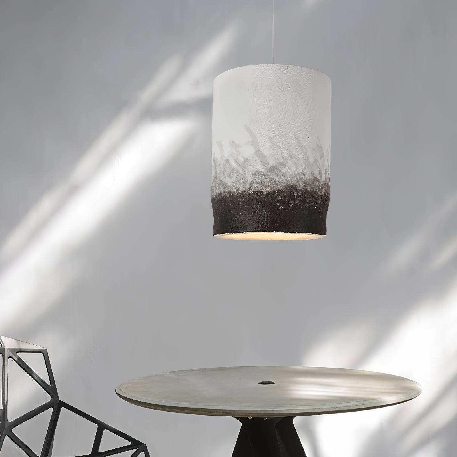 Ceraeion Modern Minimalist Crust Thin Metal Pendant Lamp - Letslighting