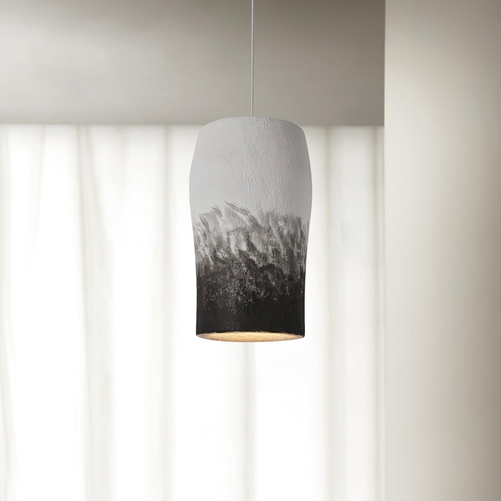 Ceraeion Modern Minimalist Crust Thin Metal Pendant Lamp - Letslighting