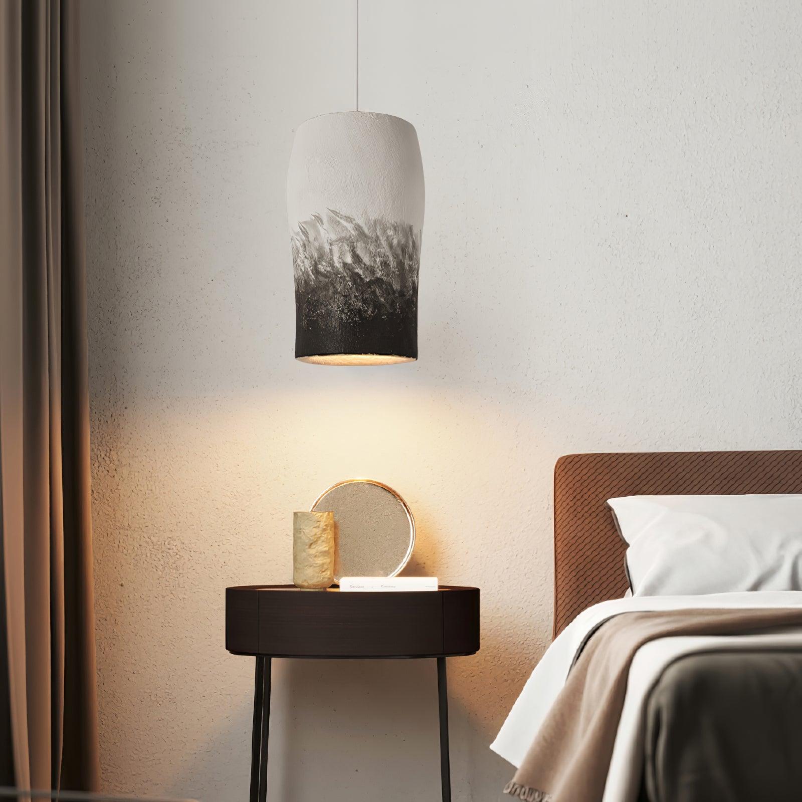 Ceraeion Modern Minimalist Crust Thin Metal Pendant Lamp - Letslighting