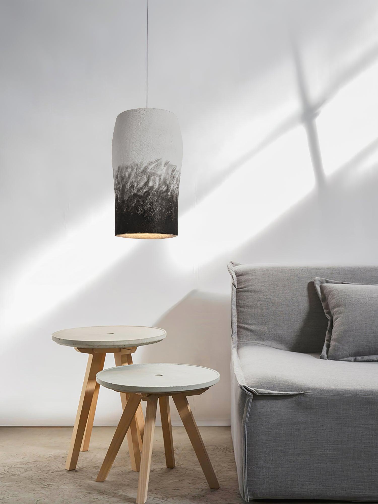 Ceraeion Modern Minimalist Crust Thin Metal Pendant Lamp - Letslighting